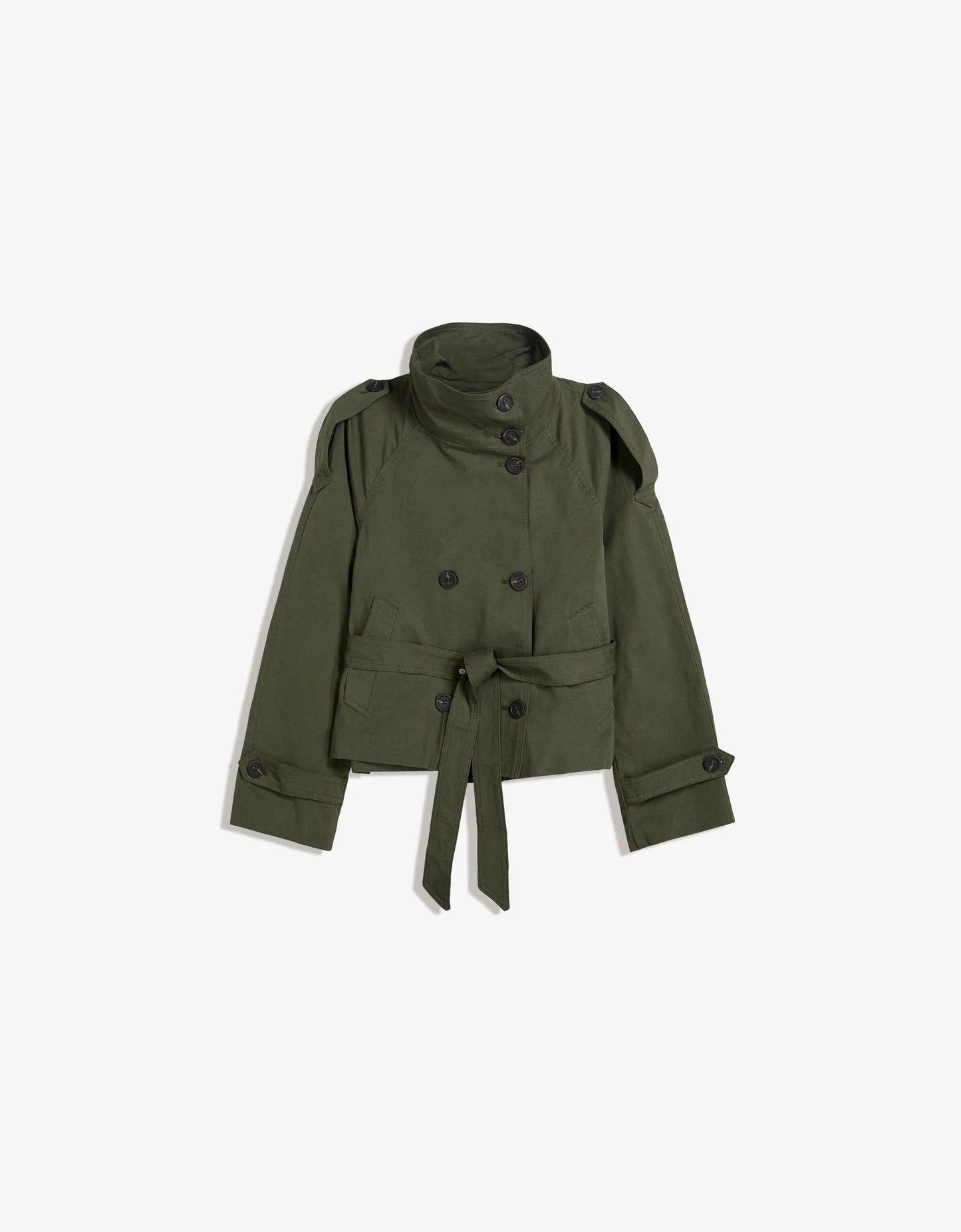 Cropped Emberlyn Trench Coat