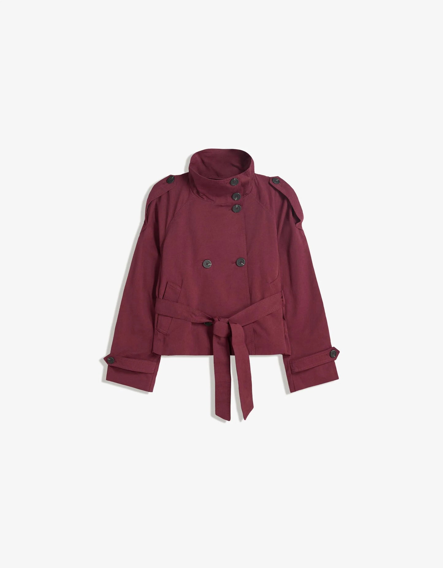 Cropped Emberlyn Trench Coat