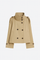Cropped Emberlyn Trench Coat
