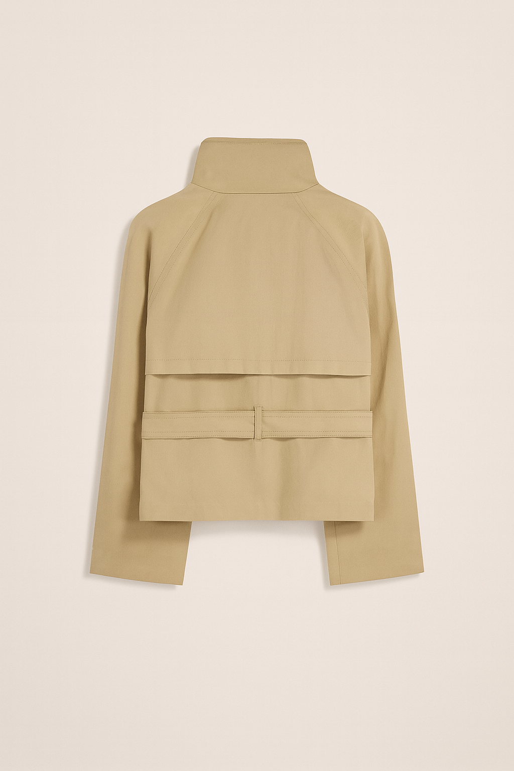 Cropped Emberlyn Trench Coat