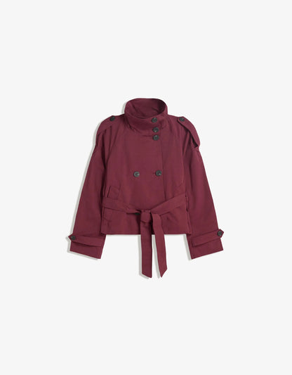 Cropped Emberlyn Trench Coat