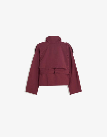 Cropped Emberlyn Trench Coat