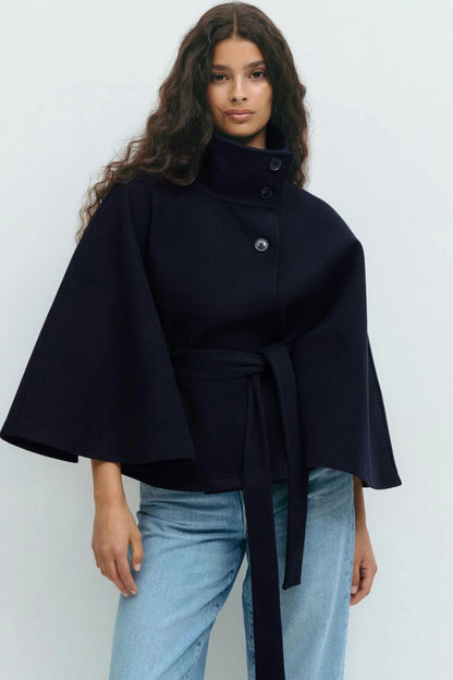 Emberlyn Belt cape Jacket