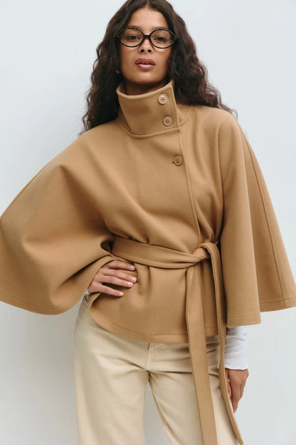 Emberlyn Belt cape Jacket
