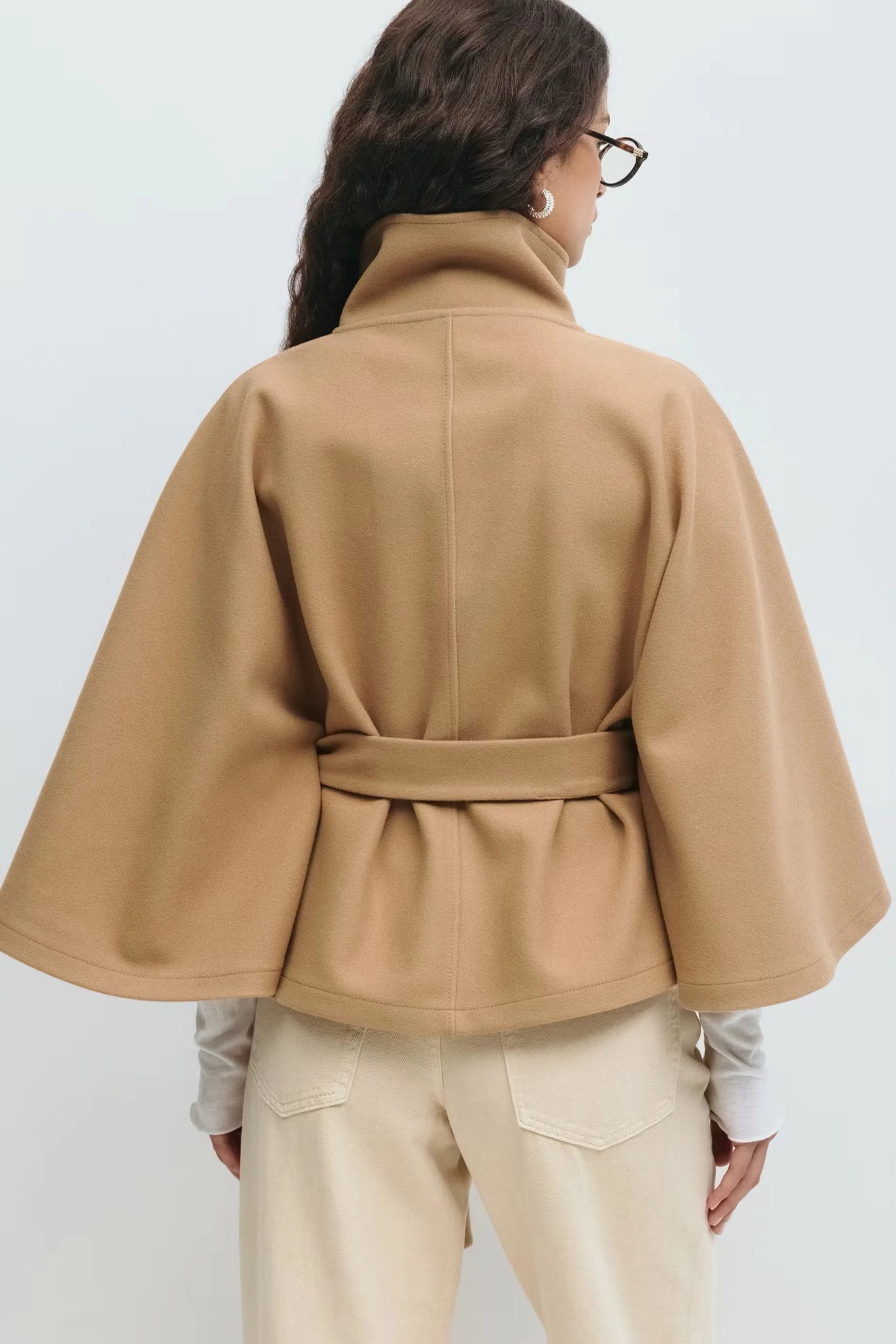 Emberlyn Belt cape Jacket
