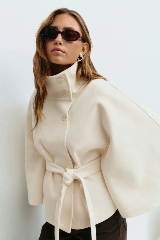 Emberlyn Belt cape Jacket