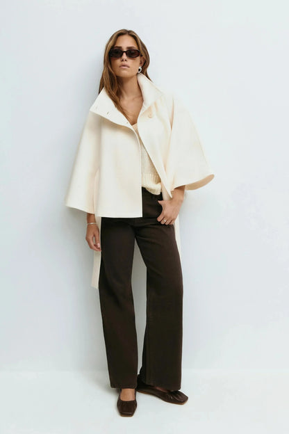 Emberlyn Belt cape Jacket